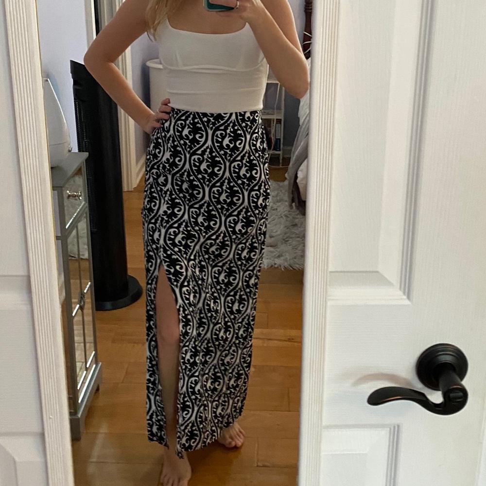 Maxi Skirt With Slit
